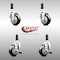 Service Caster 3.5 Inch 316SS Black Poly Swivel 7/8 Inch Expanding Stem Caster Brake, 2PK SS316EX20S3514-PPUB-BLK-2-TLB-2-78 - alternate 4